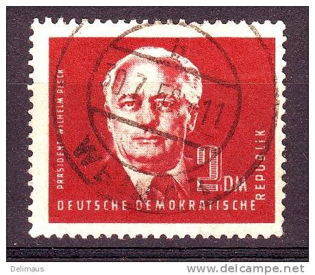 DDR Michel 254 Bb, Wz1,  Gestempelt,  Geprüft BPP Schönherr - Variétés Et Curiosités