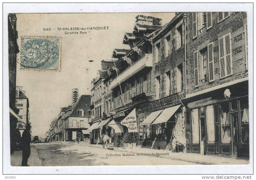 646  --  St-HILAIRE-du-HARCOUET  --  Grande Rue - Saint Hilaire Du Harcouet