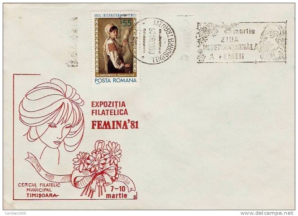 Romania / Special Cover With Special Cancellation - Fête Des Mères