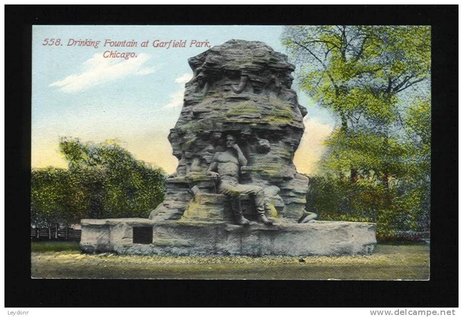 Drinking Fountain At Garfield Park, Chicago, Illinois - Chicago