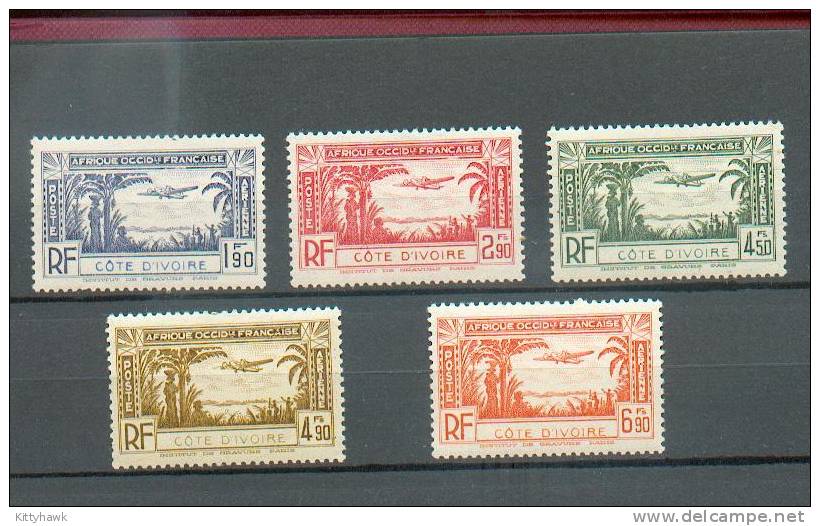 CoDi 148 - YT PA 1 à 5* - Unused Stamps