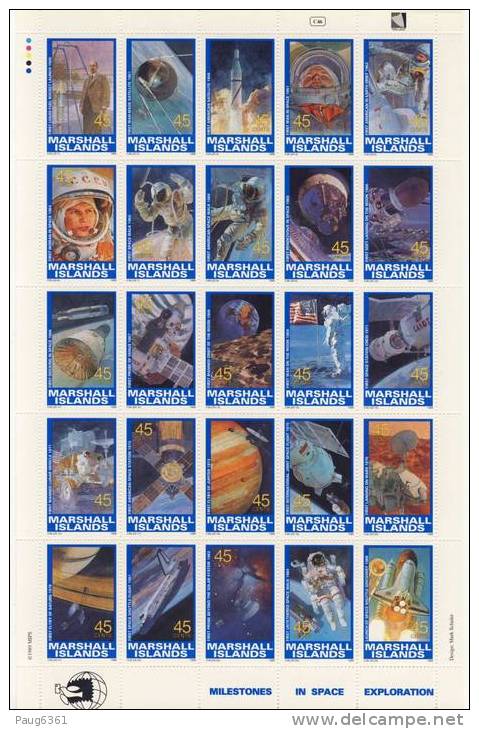 Marshall Islands , 1989  : ESPACE SC N°345 NEUF MNH**  KKK1001 - Oceanië