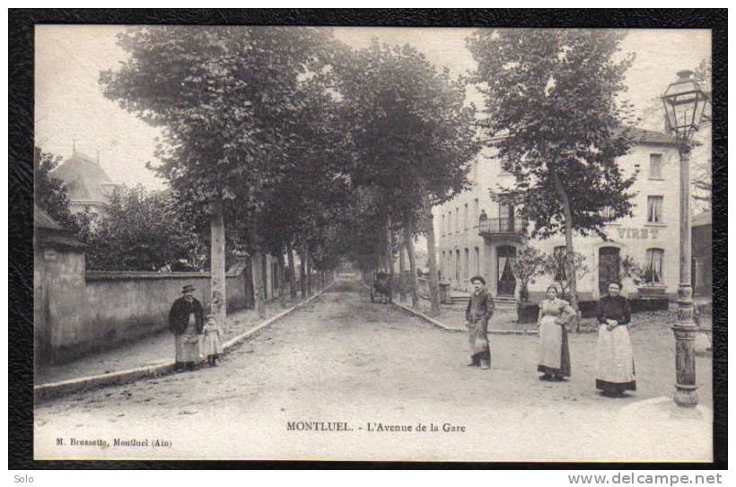 MONTLUEL - L´Avenue De La Gare - Montluel