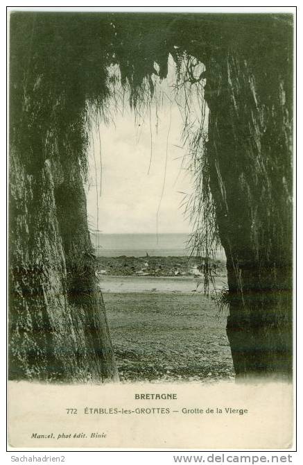 22. ETABLES-LES-GROTTES. Grotte De La Vierge. 772 - Etables-sur-Mer