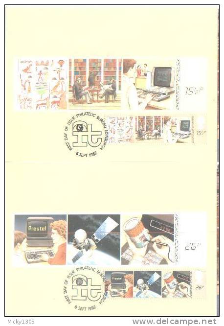 Großbritannien / United Kingdom - Mi-Nr 927/928 - Zwei Maxikarten / Two Maxicards (b017) - Cartes PHQ