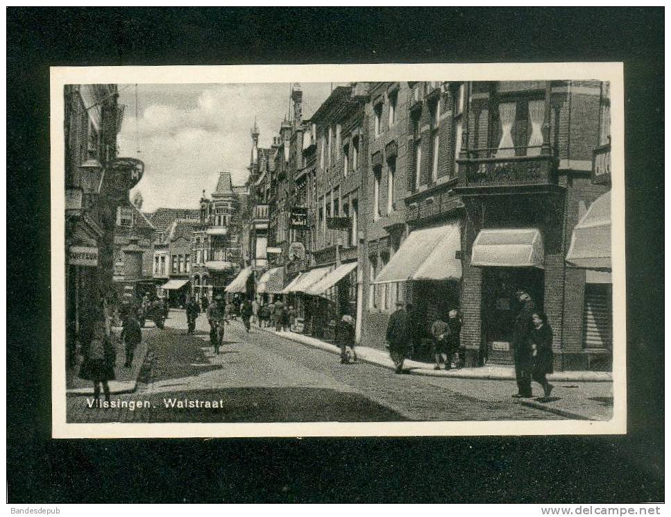 CPSM - Vlissingen - Walstraat ( Animée ) - Vlissingen