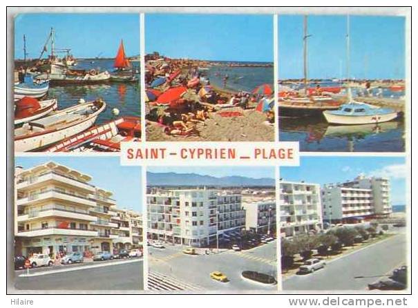 Cpsm 66 ST SAINT CYPRIEN PLAGE Multivue - Saint Cyprien