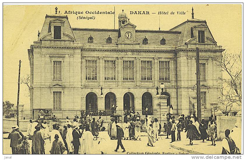 - AFRIQUE - SENEGAL - DAKAR - HOTEL DE VILLE - - Senegal