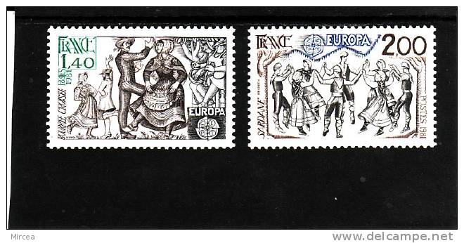 France 1981 -  Yv.no.2138/9 Neufs** - 1981