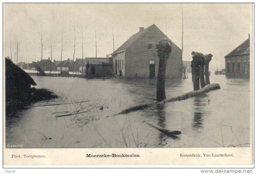 MOERZEKE - BOOKMOLEN - Overstromingen - Sint-Amands