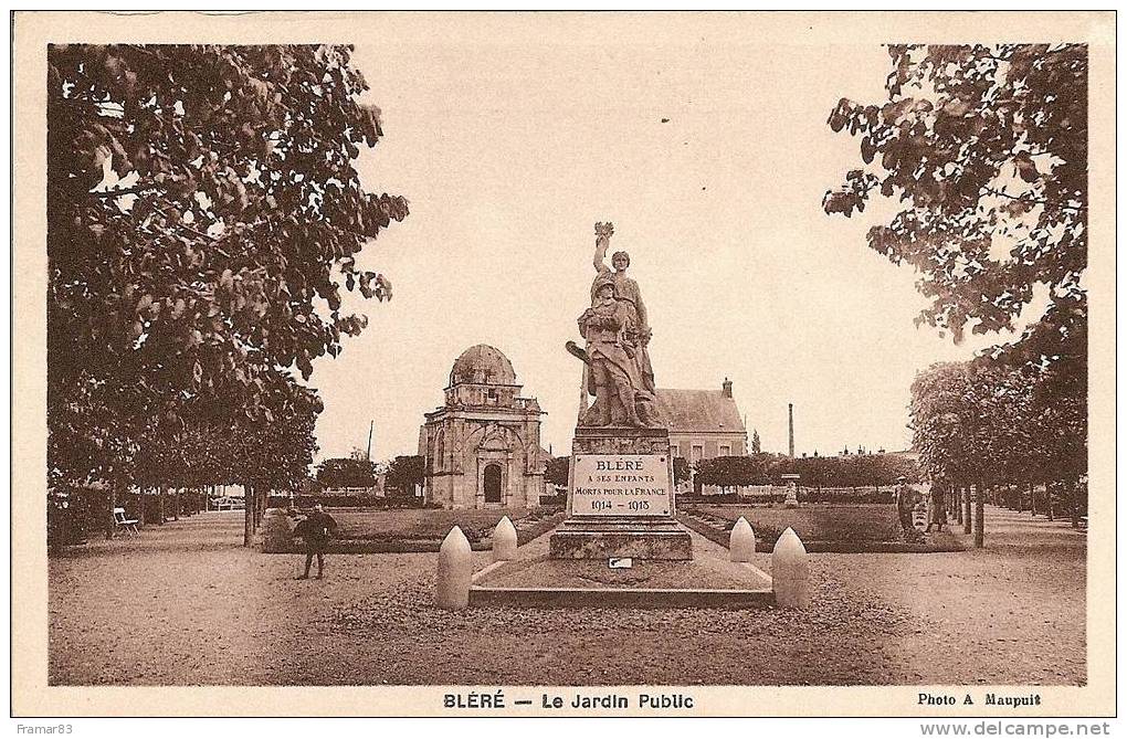 Bléré - Le Jardin Public - Bléré