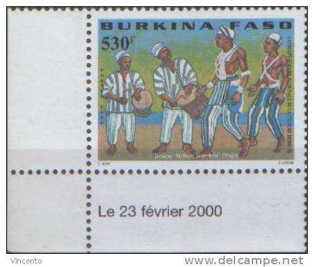 BURKINA FASO 2000 - Semaine Nationale De La Culture BOBO, Danses Traditionnelles - 530F - NEUF** 1243 - Burkina Faso (1984-...)