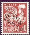 121 ¤ Type Coq Gaulois - N** - 1953-1960