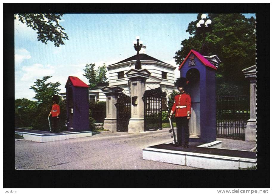 Ottawa, Ontario, Canada - Govenor General's Footguards At His Rideau House Residence - Ottawa