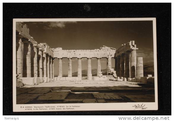 1959 ATHENS  - Parthenon -  V - Grecia