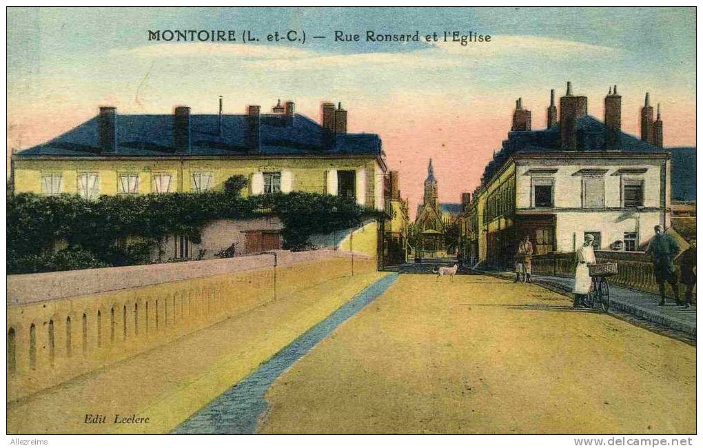 CPA 41 : MONTOIRE  Rue Ronsard     A VOIR  !! - Montoire-sur-le-Loir