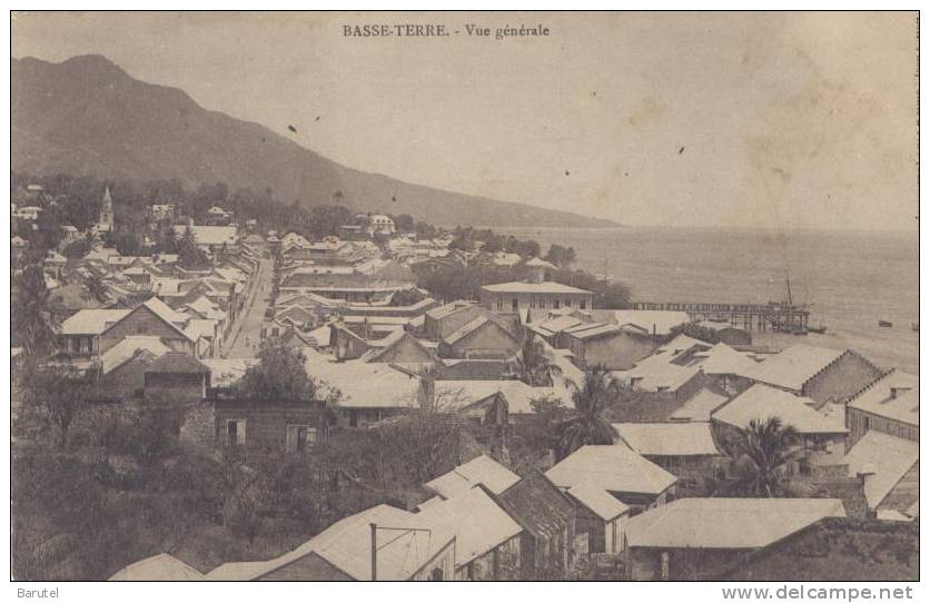BASSE TERRE (Guadeloupe) - Vue Générale - Basse Terre