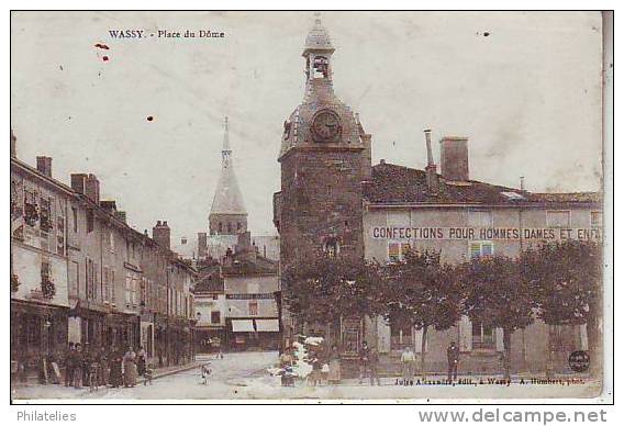 WASSY  PLACE DU DOME - Wassy