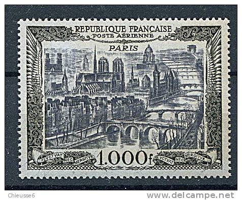 France ** PA N° 29 - 1000F -  Vue De Paris . TB. - 1927-1959 Nuevos