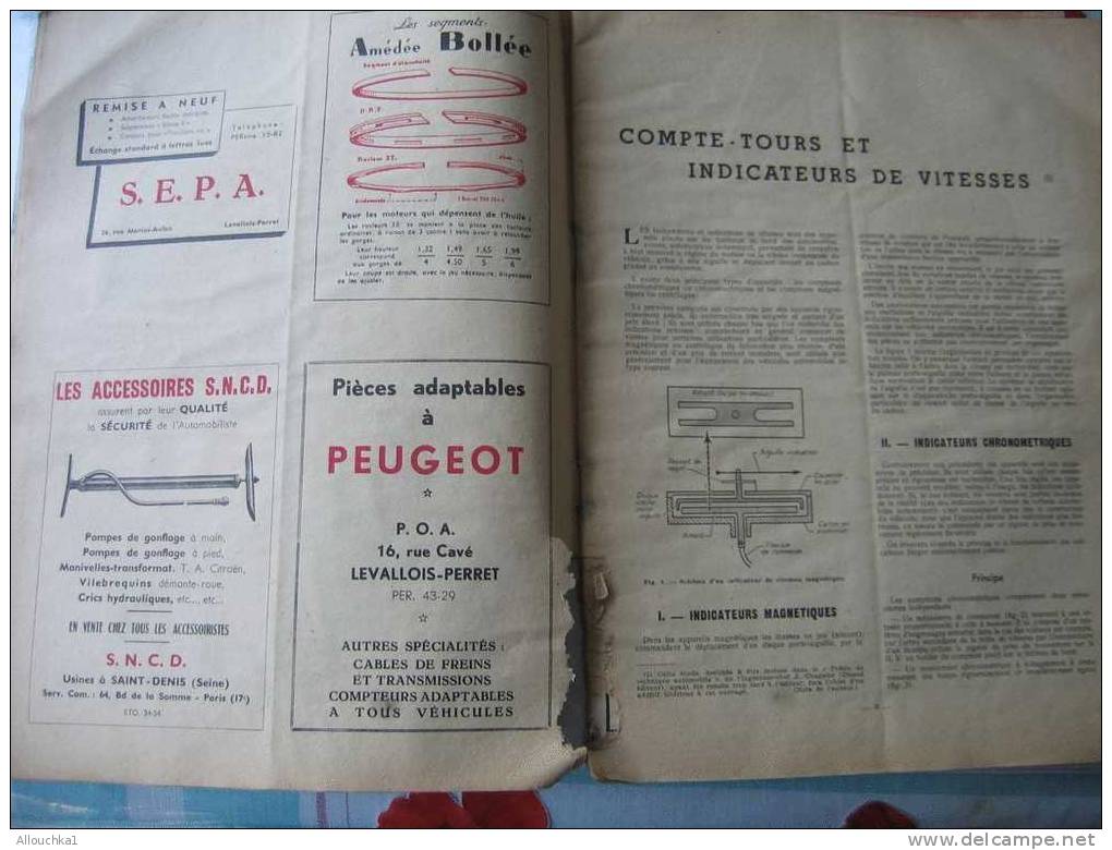 REVUE TECHNIQUE AUTOMOBILE MAI 1948 EQUIPEMENT DEPOSE MONTAGE REGLAGE ENTRETIEN STUDBAKER CHAMPION/ COMMANDER GRAISSAGE - Auto