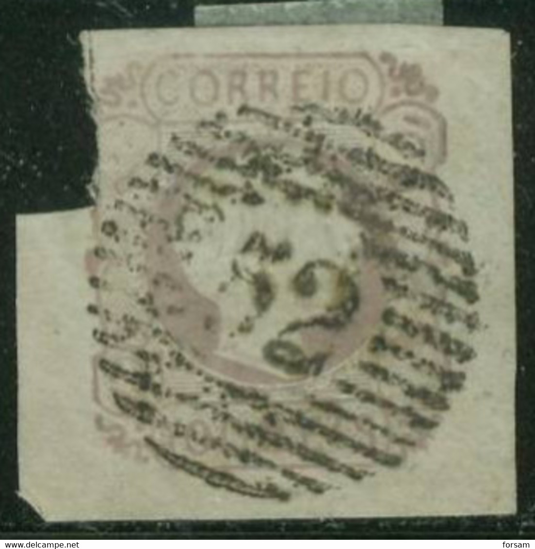 PORTUGAL..1855..Michel # 8...used...MiCV - 130 Euro. - Used Stamps
