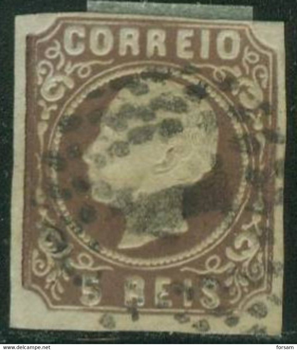 PORTUGAL..1862..Michel # 12 II...used...MiCV - 40 Euro. - Gebraucht