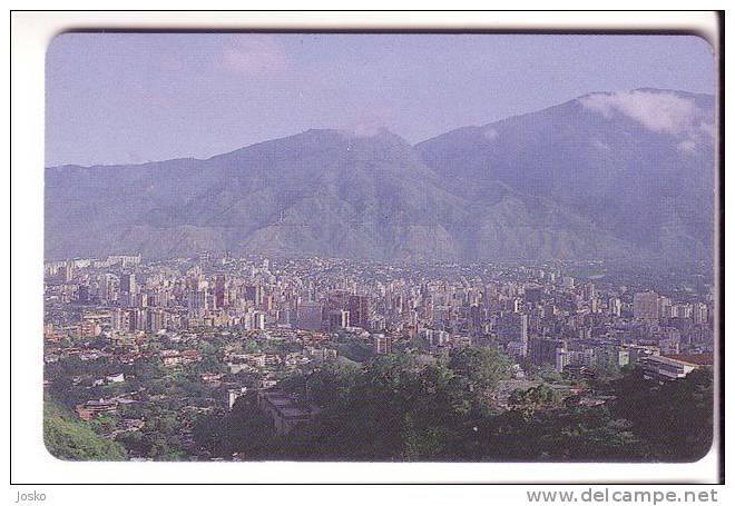 CARACAS  ( Venezuela Chip Card ) *** City - Town - Ville - Cité - Ciudad - Stadt - Stad - Citta * - Venezuela