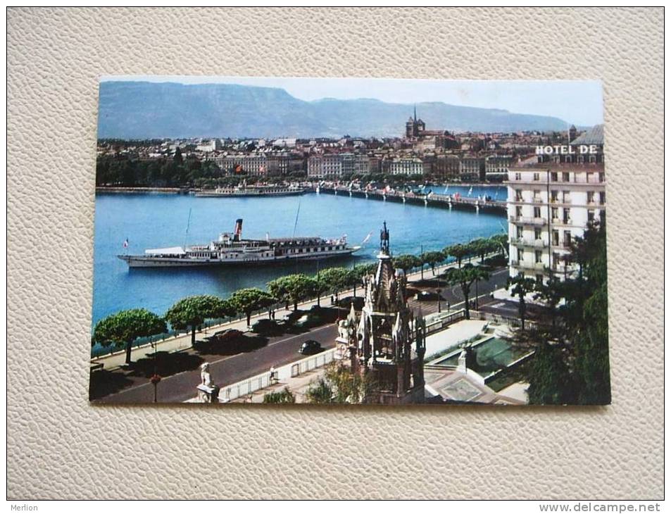 Geneve , Ship   VF  1950-60's     D13656 - Péniches