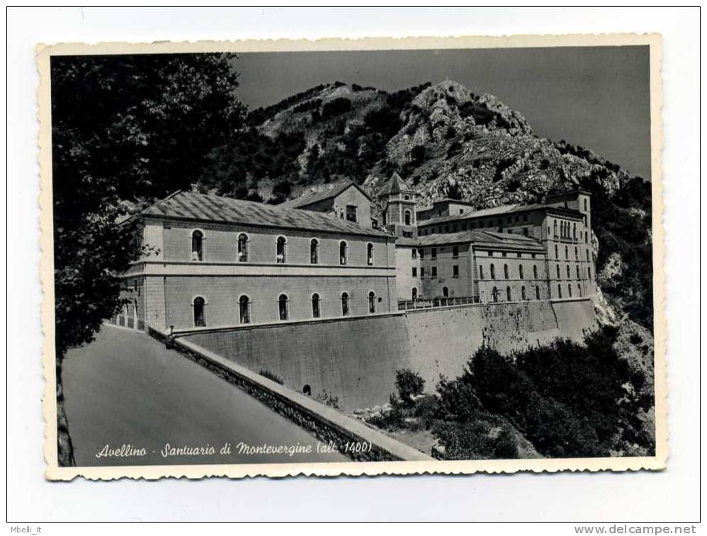 Avellino Santuario Di Montevergine 1956 - Avellino