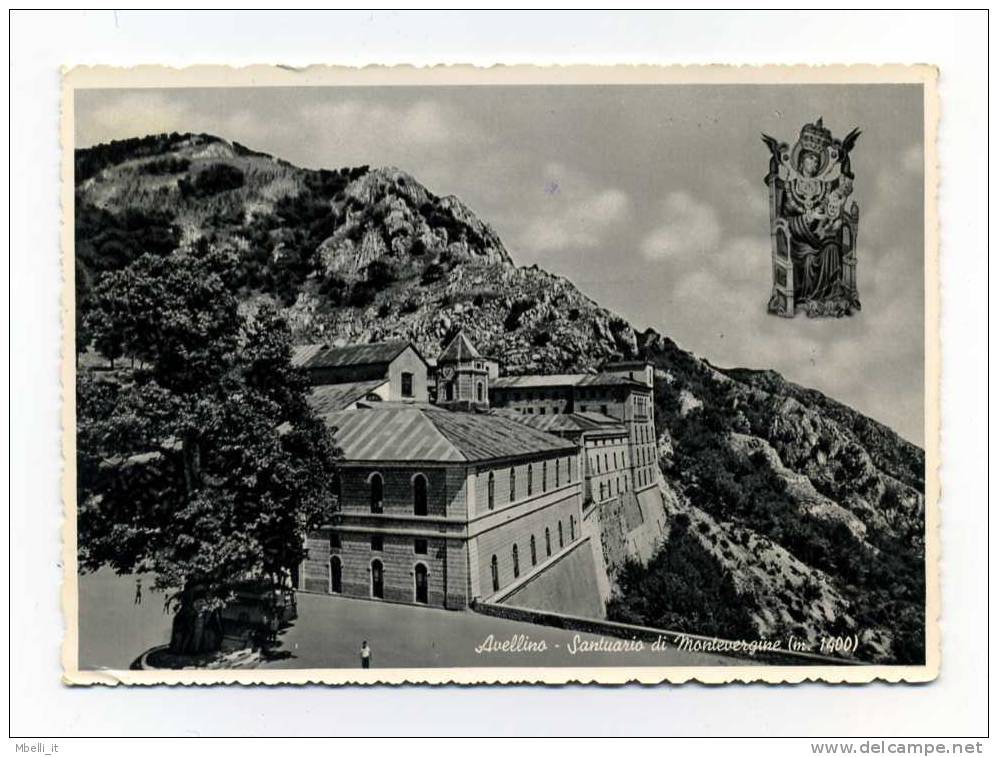 Avellino Santuario Di Montevergine 1956 - Avellino