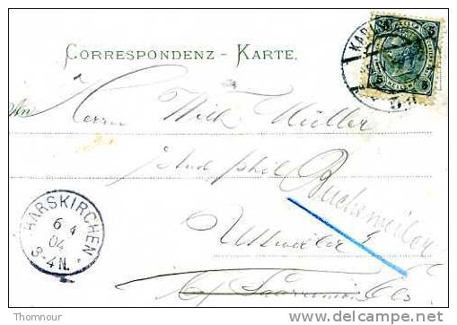 KARLSBAD   1904 - Boehmen Und Maehren