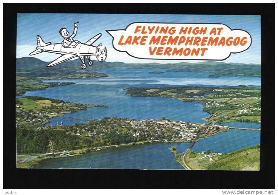 Flying High At Lake Memphremagog - Vermont - Autres & Non Classés