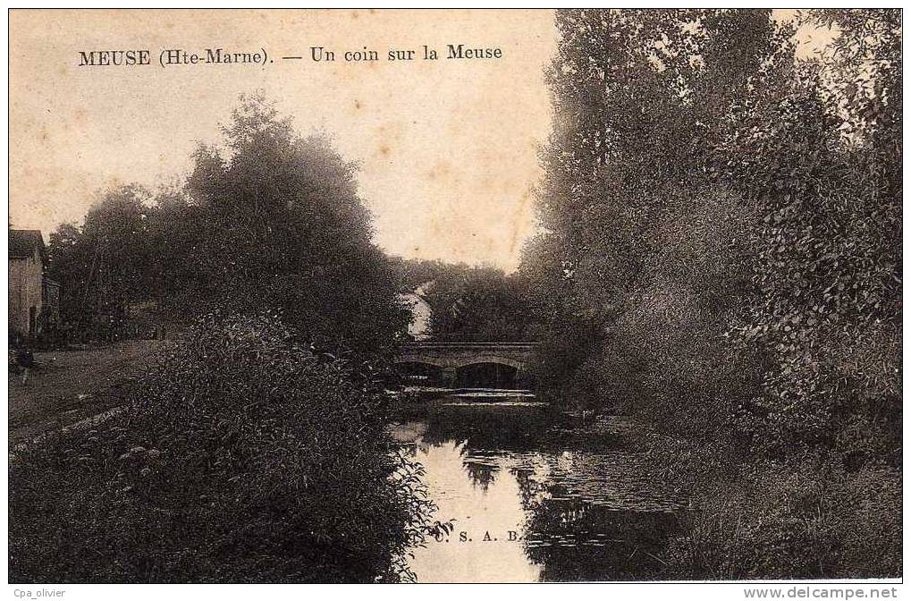 52 MEUSE (Montigny Le Roi) Bords De Meuse, Pont, Ed CSAB, 192? - Montigny Le Roi