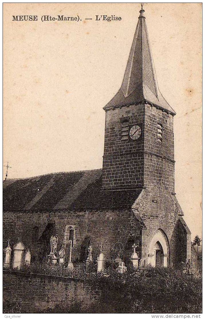 52 MEUSE (Montigny Le Roi) Eglise, Cimetière, Ed CSAB, 192? - Montigny Le Roi