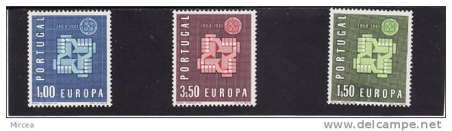 Portugal Yv.no.888/90 Neufs** - 1961