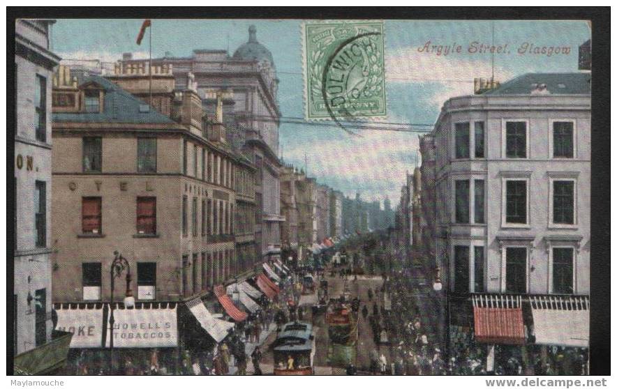 Glasgow Argyle Street 1906 - Lanarkshire / Glasgow