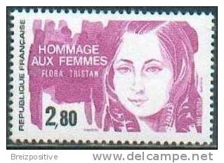 France 1984 - Flora Tristan, Poète Et Féministe - Poet And Feminist - Famous Ladies