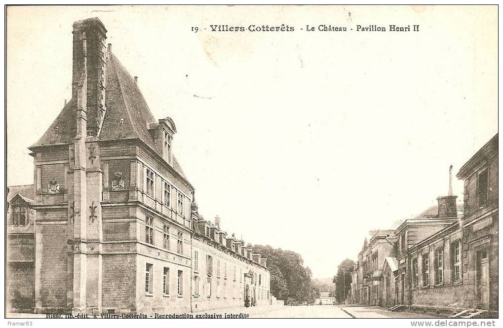 Villers Cotterets - Le Chateau - Pavillon Henri II - Villers Cotterets