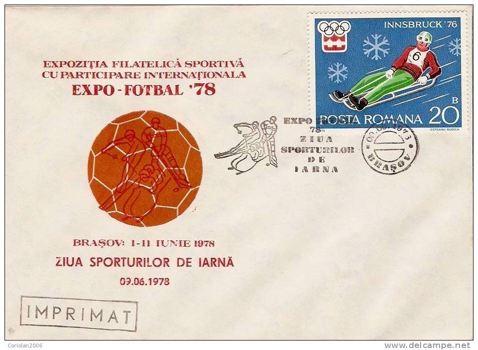 Romania /special Cover With Special Cancellation - Winter (Other)