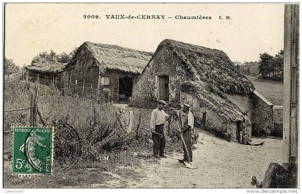 78 - YVELINES - VAUX De CERNAY - LES CHAUMIERES Au TOIT De CHAUME - Vaux De Cernay