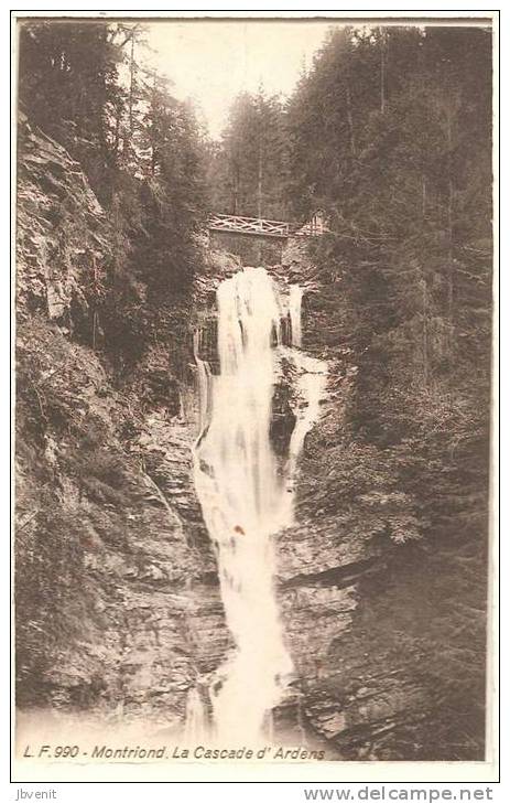 74 - MONTRIOND - La Cascade D'Ardens - Annemasse