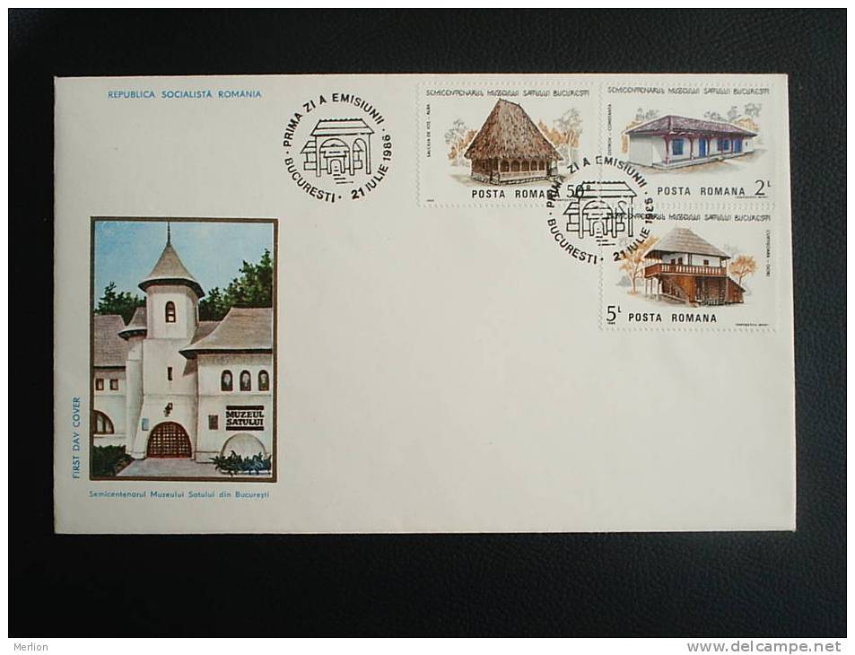 FDC -Romania- Skanzen  VF 1986  D13730 - FDC