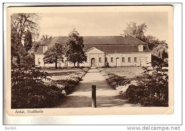 GOOD OLD GERMANY PHOTO / POSTCARD - Zerbst - City Hall - Zerbst