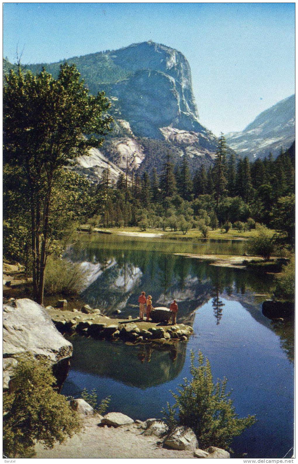 YOSEMITE [Californie ~ Etats Unis] - Yosemite National Park. Mirror Lake And Mt. Watkins - Yosemite