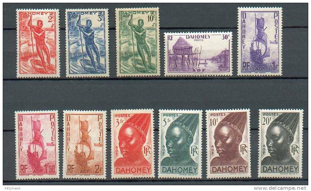 DAH 83 - YT 120-121-123-126-132-135-1 36-138 à 140 * - Unused Stamps