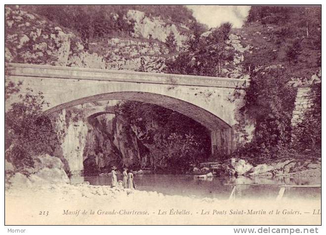 Massif De La Grande-Chartreuse LES  ECHELLES  Les Ponts-St-Martin Et Le Guiers - Les Echelles