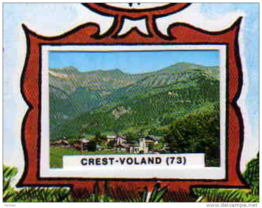 73.CREST VOLAND. Vue Générale Et Petite Illustration. - Other & Unclassified