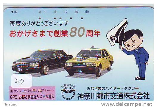 Télécarte Polizei (23)  Police - Car - Police-car - Phonecard Japan Telefonkarte Japon - Politie