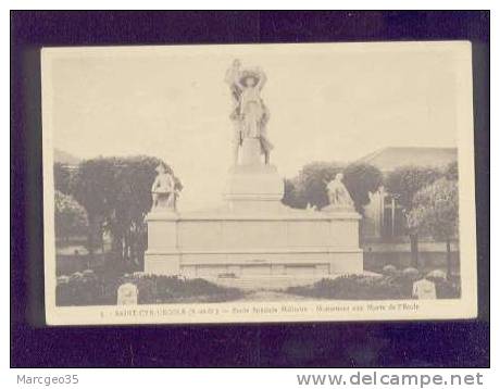 24881 Saint Cyr L'école école Spéciale Militaire Monument Aux Morts édit.gilbert N° 7  Franchise Militaire  Belle Carte - St. Cyr L'Ecole