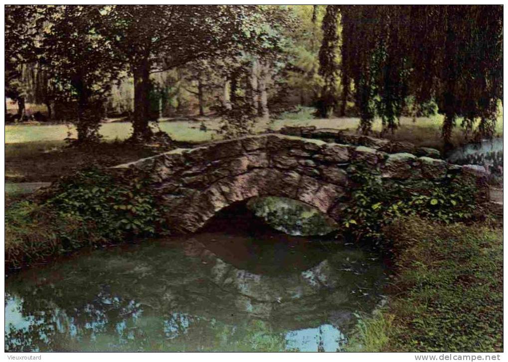 CPSM.MURET. PATRIE DU MARECHAL NIEL ET DE CLEMENT ADER. PONT DU JARDIN DES COMBATTATS. - Muret